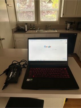 MSI GF63 Thin Gaming Laptop - Intel i5, 32GB RAM, NVIDIA GeForce GTX 1650, 1TB